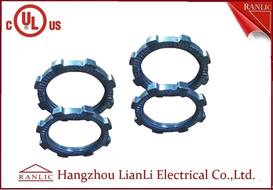 Cina Seng EMT Conduit Fittings Steel Locknuts Thread Satu Putaran atau Dua Putaran 2-1/2&quot; pemasok